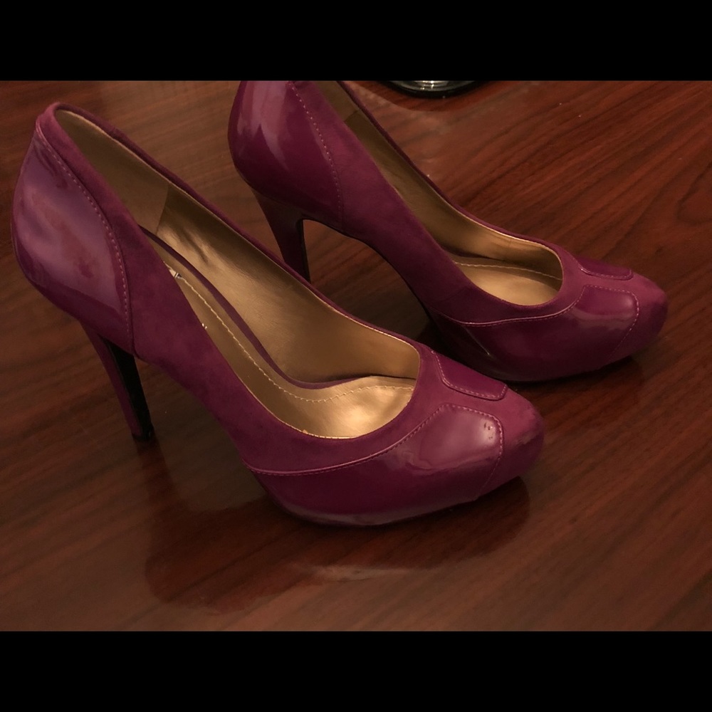 Purple BCBG 👠 Heels BUNDLE shoes with any other items